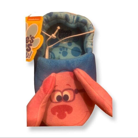 Blue Blues Clues Magenta Slip On Slippers Toddler size 9/10. NWT!    - Picture 4 of 8